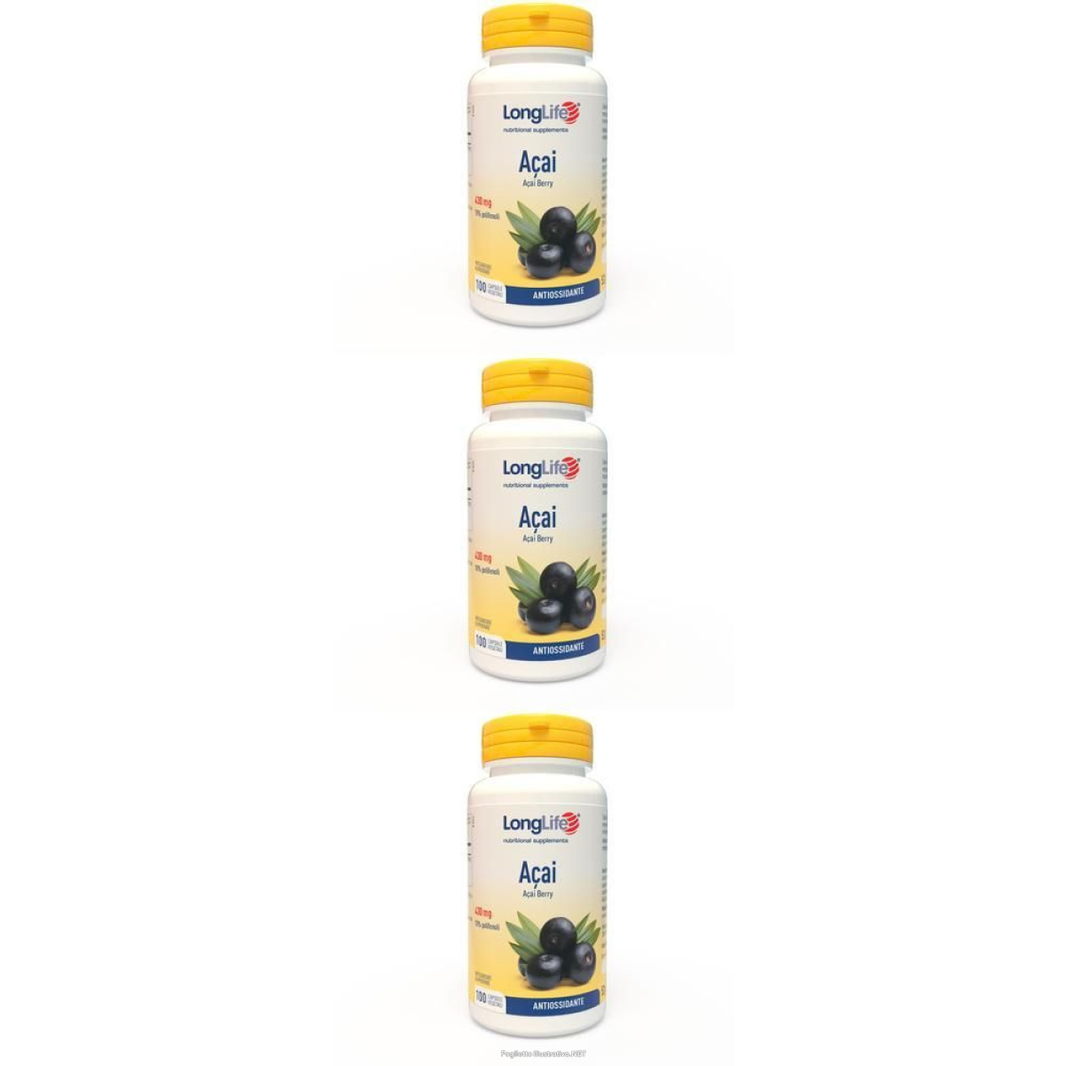 Cerca Offerte di longlife acai 100 capsule 3x52 g e acquista online