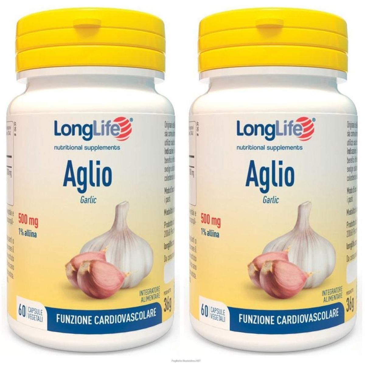 Cerca Offerte di longlife aglio 500 mg 2x60 pz capsule e acquista online