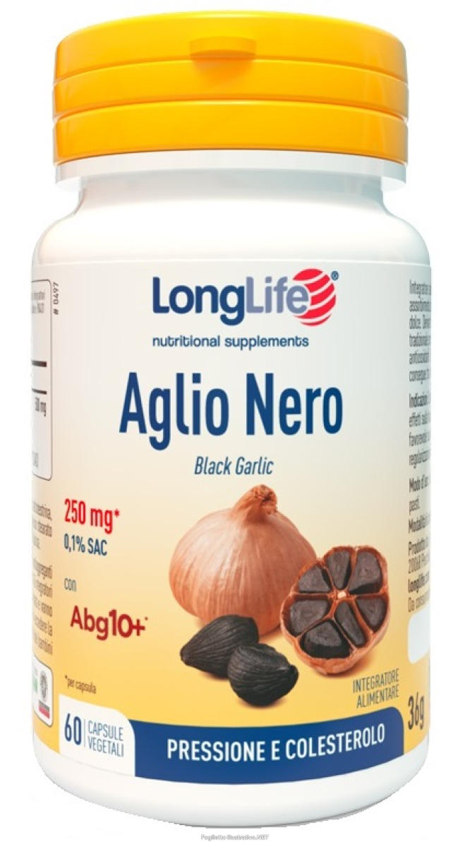 Cerca Offerte di longlife aglio nero 0,5% sac 60 capsule vegetali senza glutine e acquista online