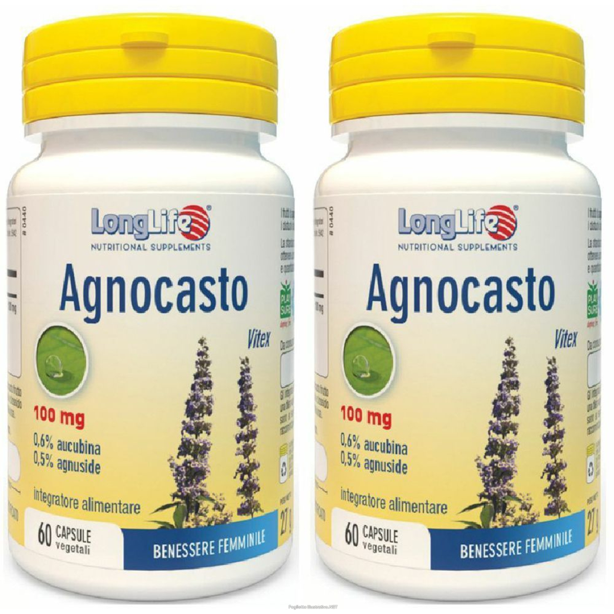 Cerca Offerte di longlife® agnocasto set da 2 2x60 pz capsule e acquista online