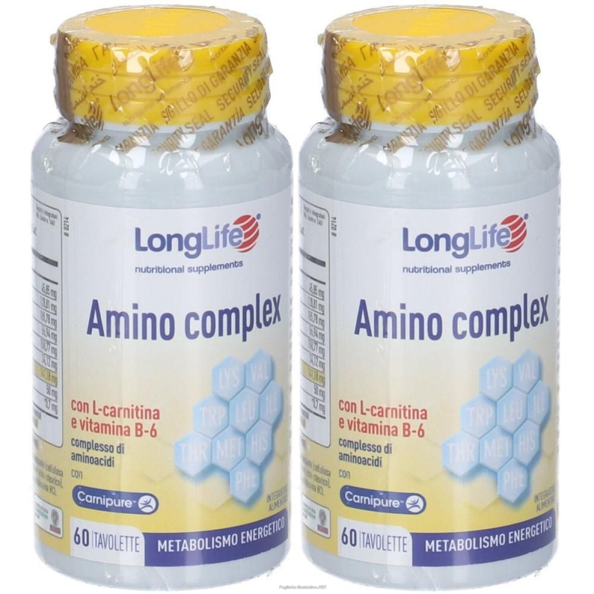 Cerca Offerte di longlife amino complex tavolette 2x60 pz compresse masticabili e acquista online