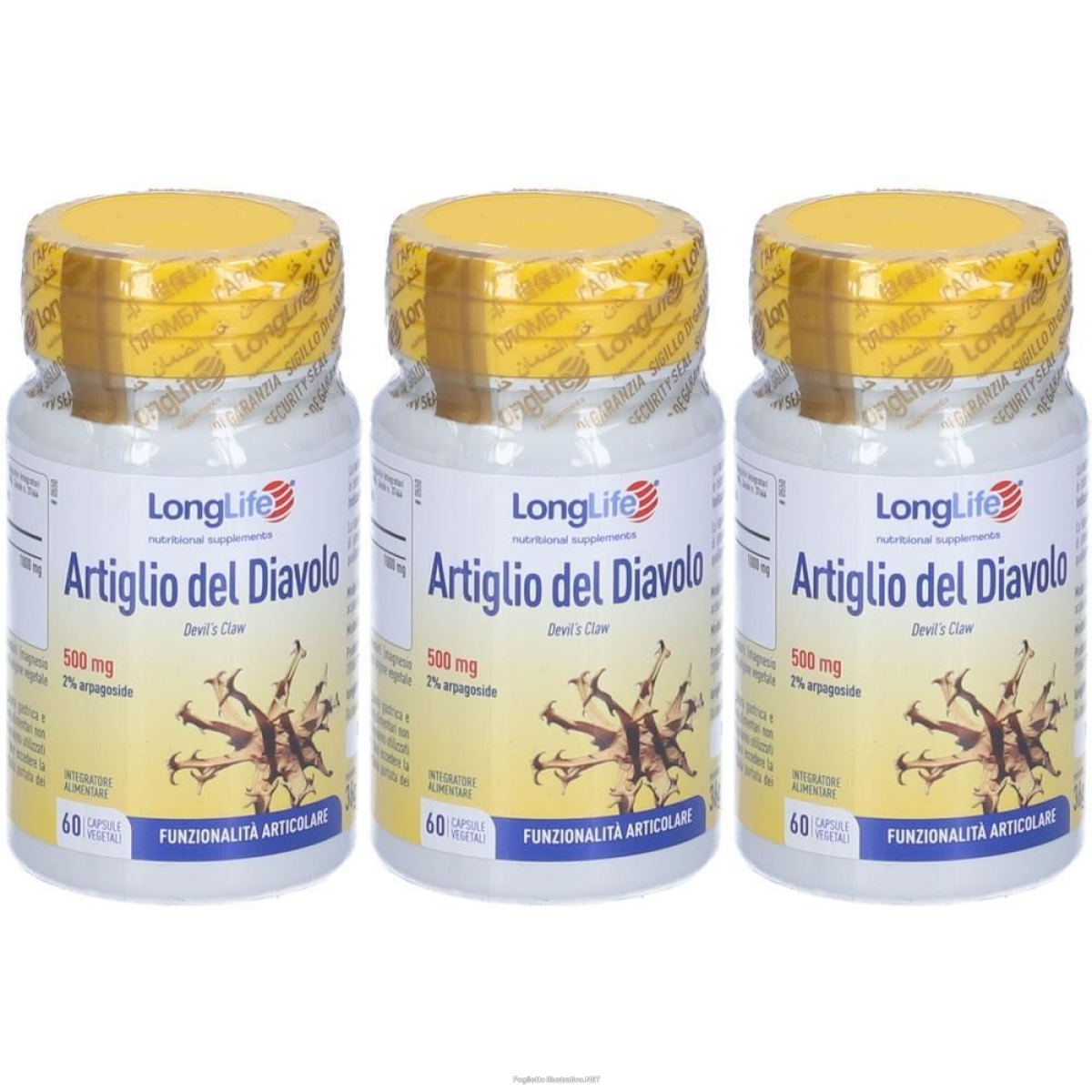 Cerca Offerte di longlife® artiglio del diavolo 3x36 g capsule e acquista online