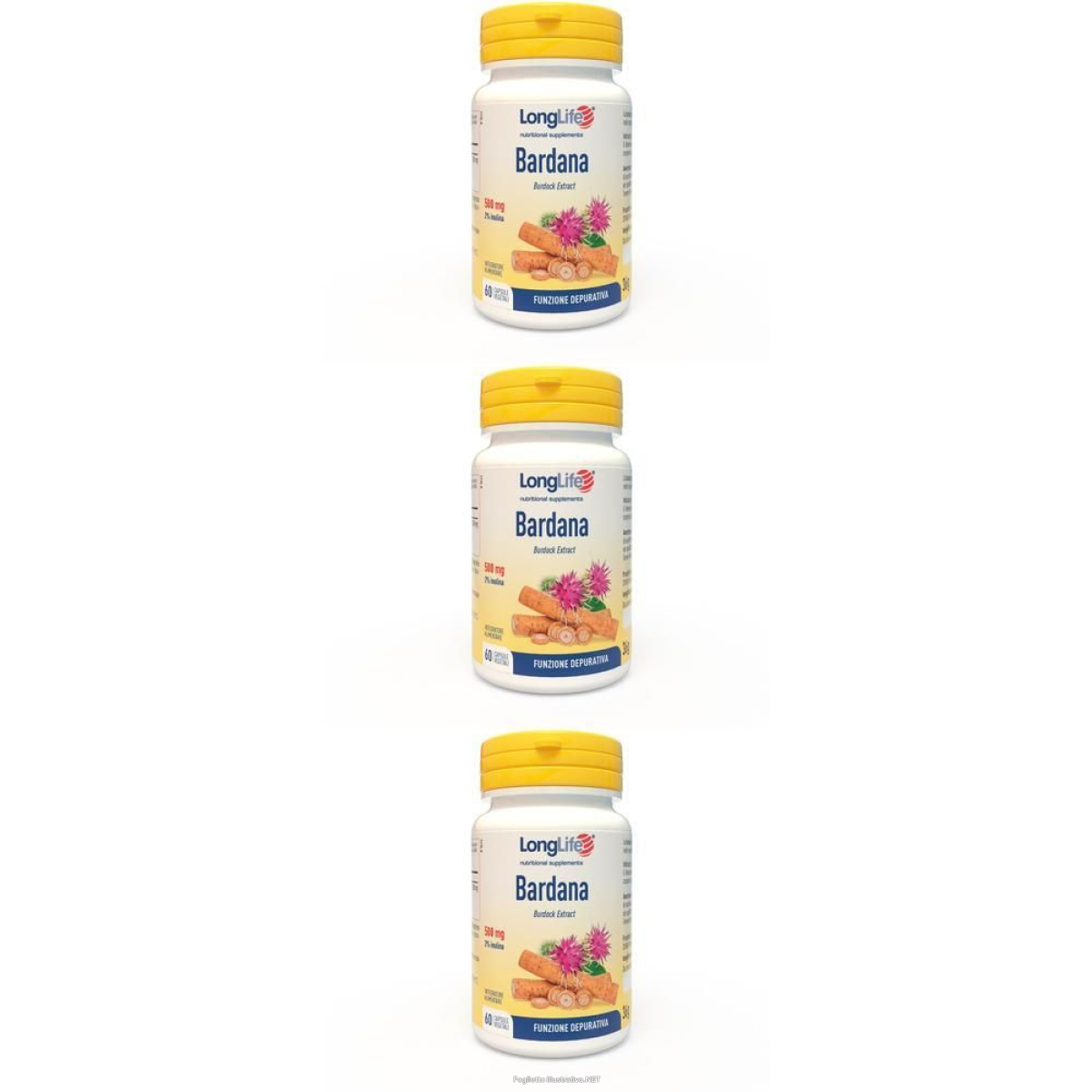Cerca Offerte di longlife® bardana 3x36 g capsule e acquista online