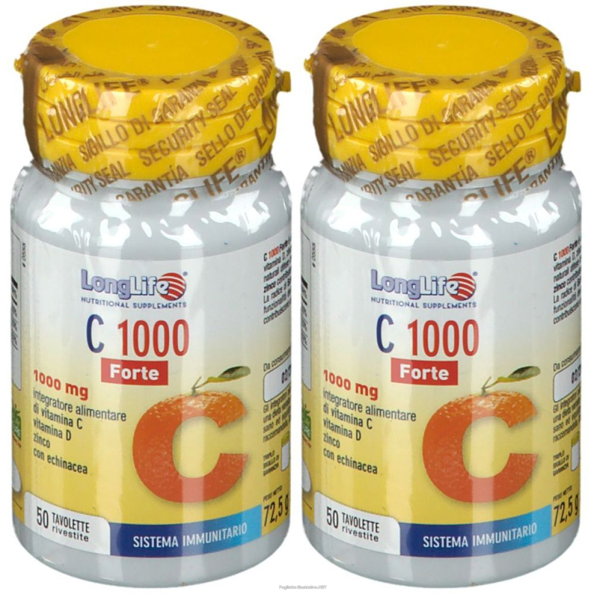 Cerca Offerte di longlife® c 1000 forte mg set da 2 2x50 pz pillole e acquista online