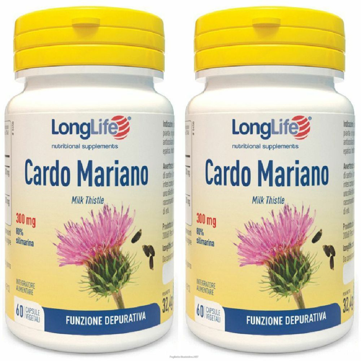 Cerca Offerte di longlife® cardo mariano set da 2 2x60 pz capsule e acquista online