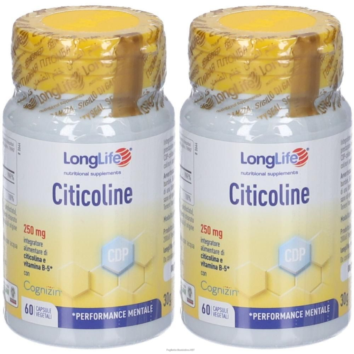 Cerca Offerte di longlife citicoline capsule vegetali 2x30 g e acquista online