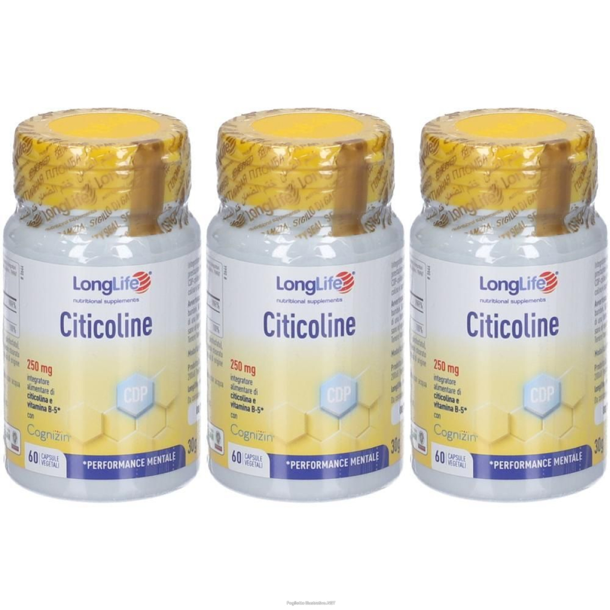 Cerca Offerte di longlife citicoline capsule vegetali 3x30 g e acquista online