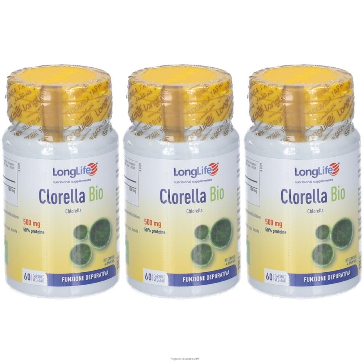 Cerca Offerte di longlife® clorella bio 3x35,7 g capsule e acquista online