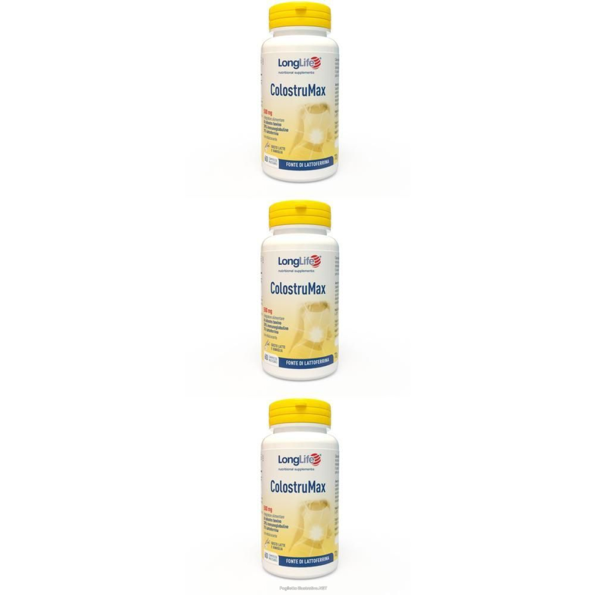 Cerca Offerte di longlife colostrumax compresse masticabili 3x60 pz masticabi e acquista online