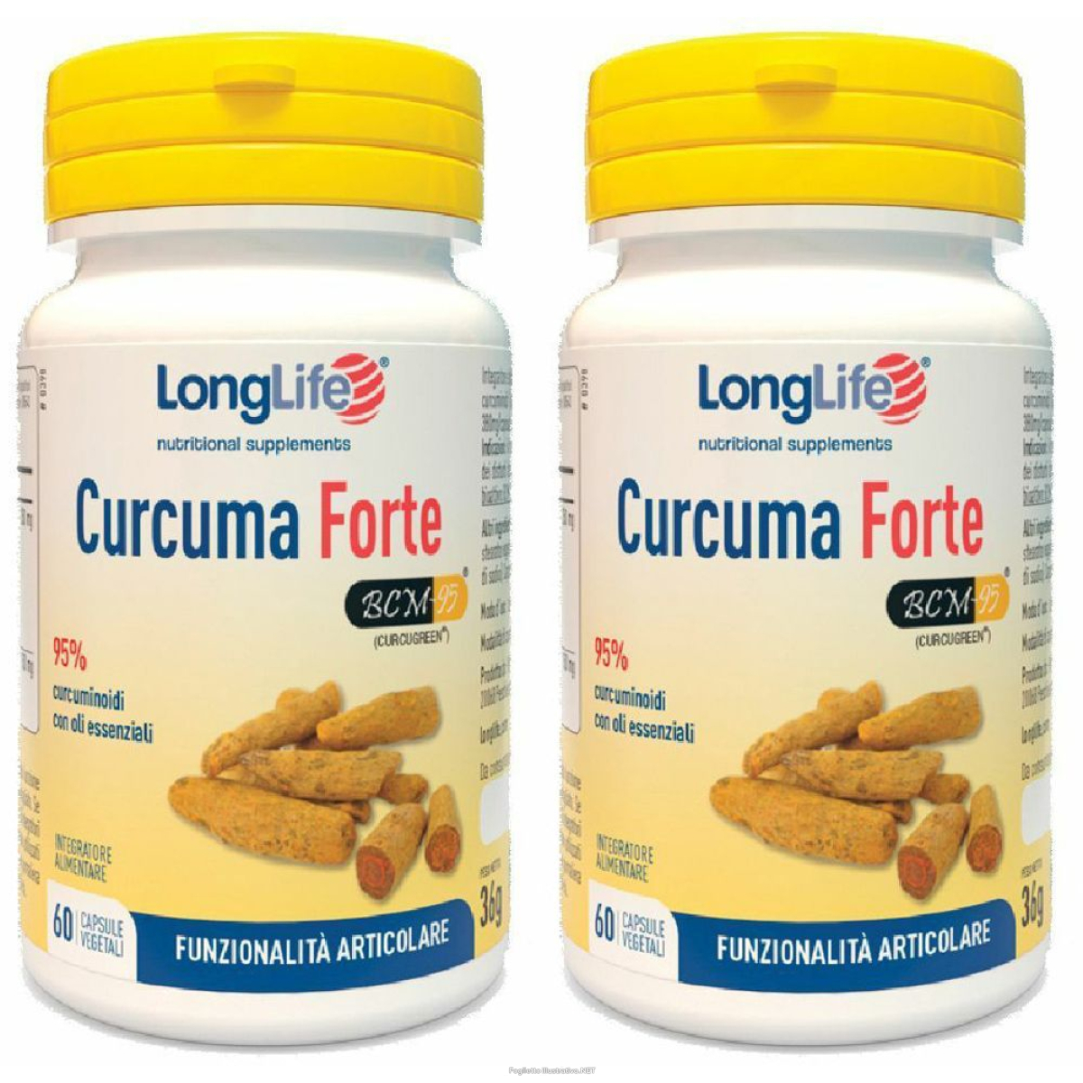 Cerca Offerte di longlife® curcuma forte set da 2 2x60 pz capsule e acquista online