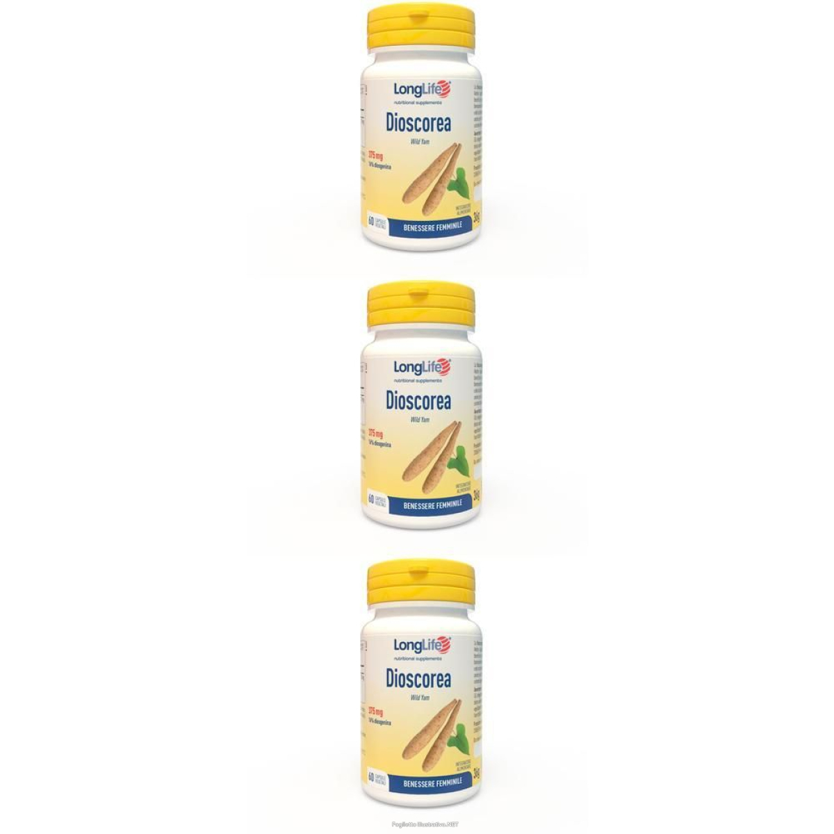 Cerca Offerte di longlife® dioscorea 375 mg 3x60 pz capsule e acquista online