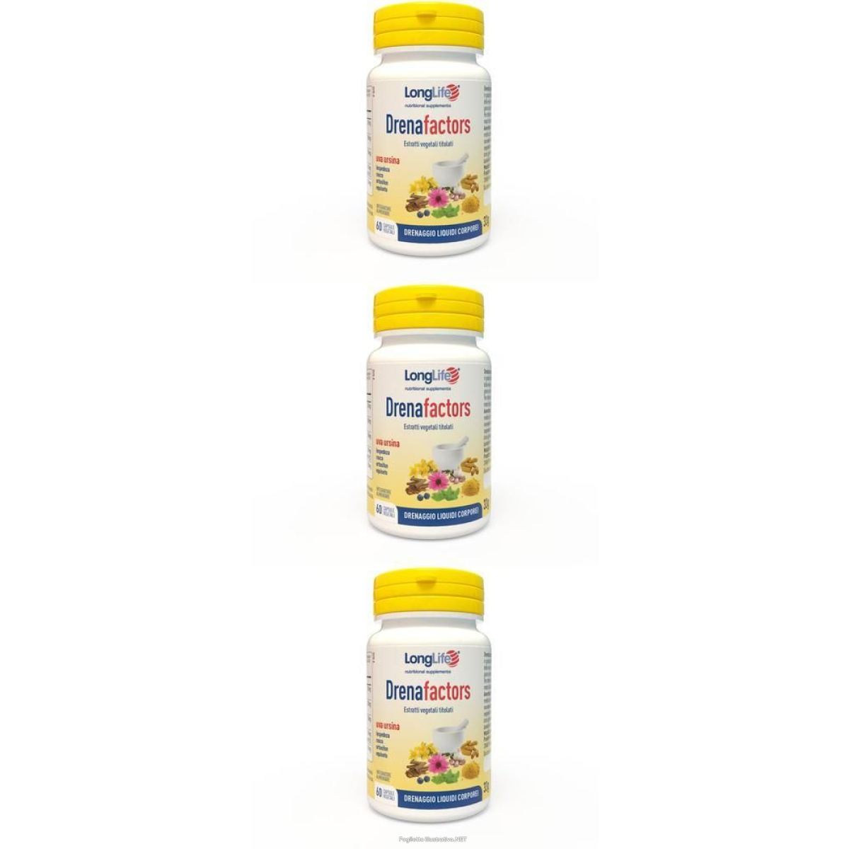 Cerca Offerte di longlife drenafactors 60 capsule 3x33 g e acquista online