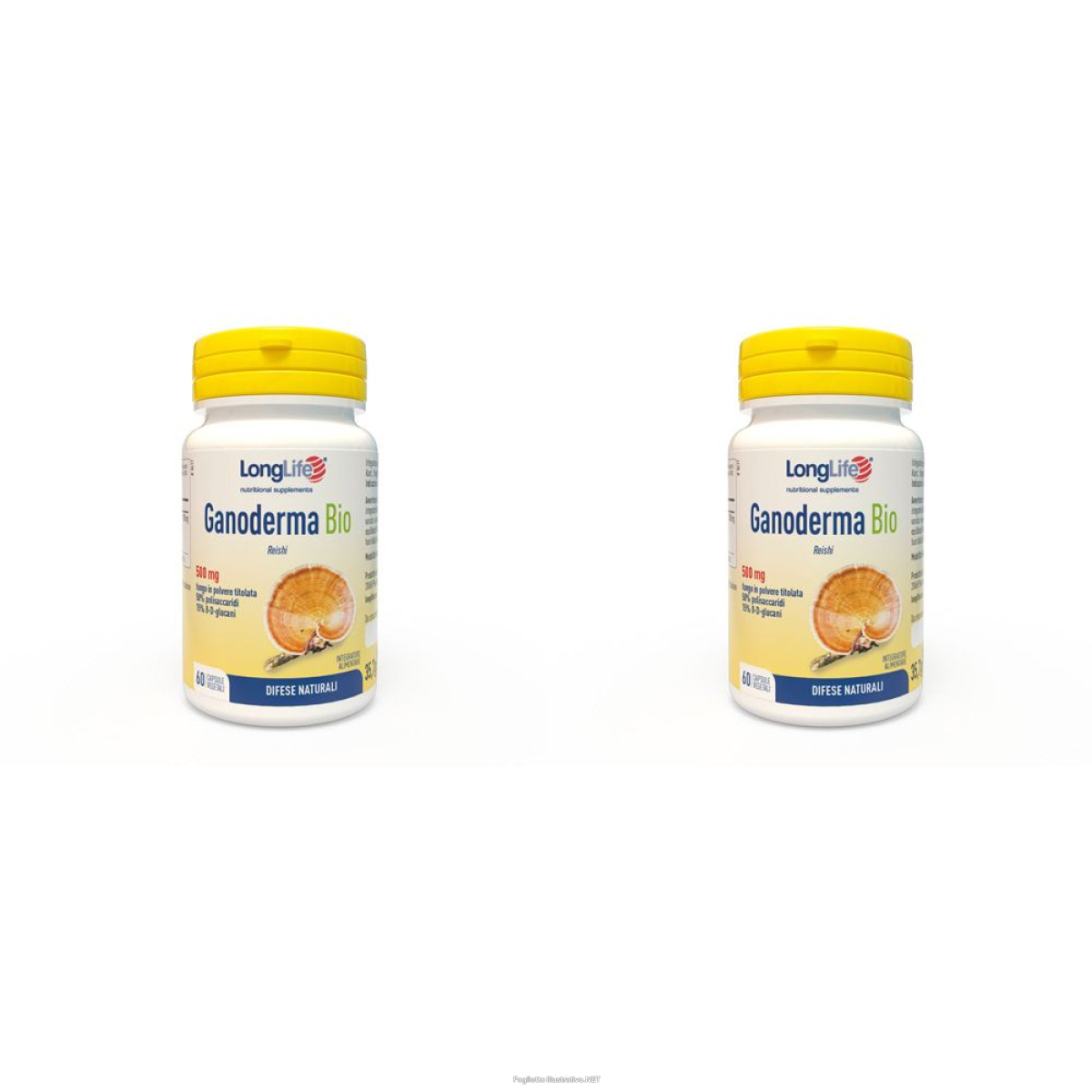 Cerca Offerte di longlife® ganoderma bio set da 2 2x35,7 g capsule e acquista online