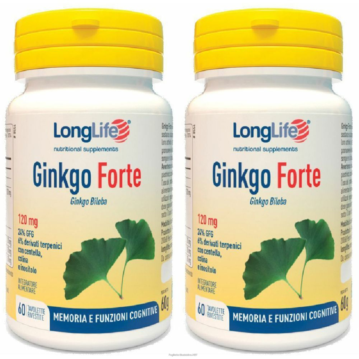 Cerca Offerte di longlife® ginkgo forte set da 2 2x60 pz compresse masticabili e acquista online