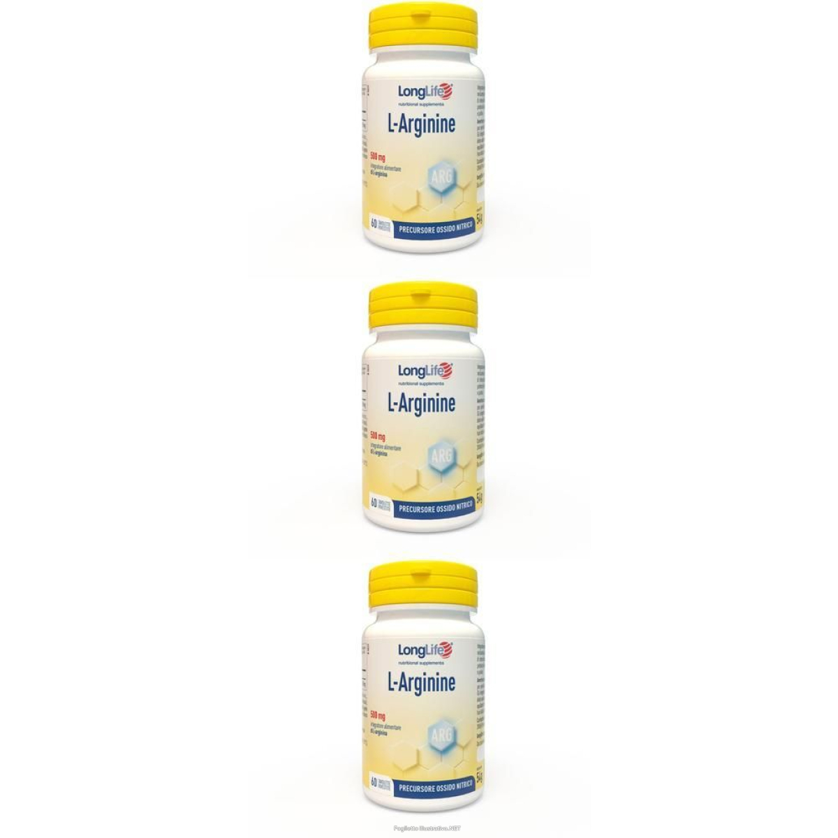 Cerca Offerte di longlife l-arginine 500mg tavolette 3x60 pz compresse e acquista online