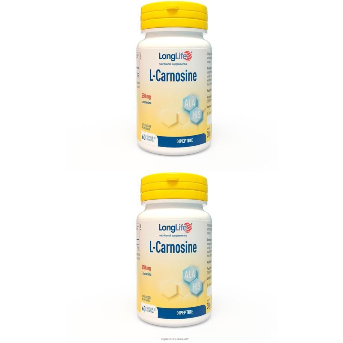 Cerca Offerte di longlife l-carnosine 60 capsule 2x60 pz e acquista online