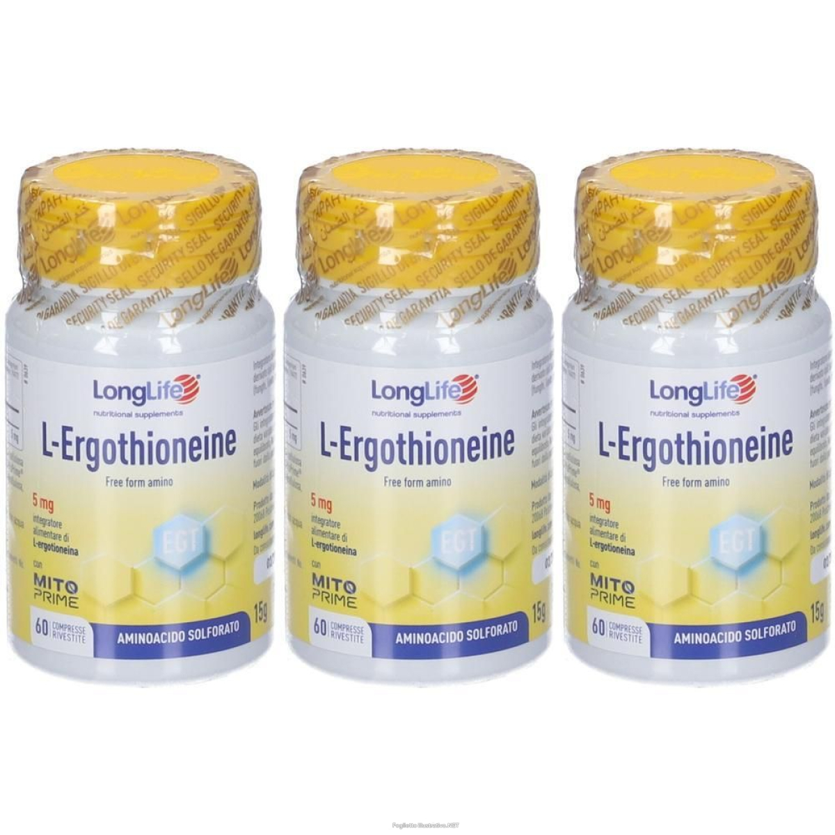 Cerca Offerte di longlife l-ergothioneine compresse 3x15 g rivestite con film e acquista online