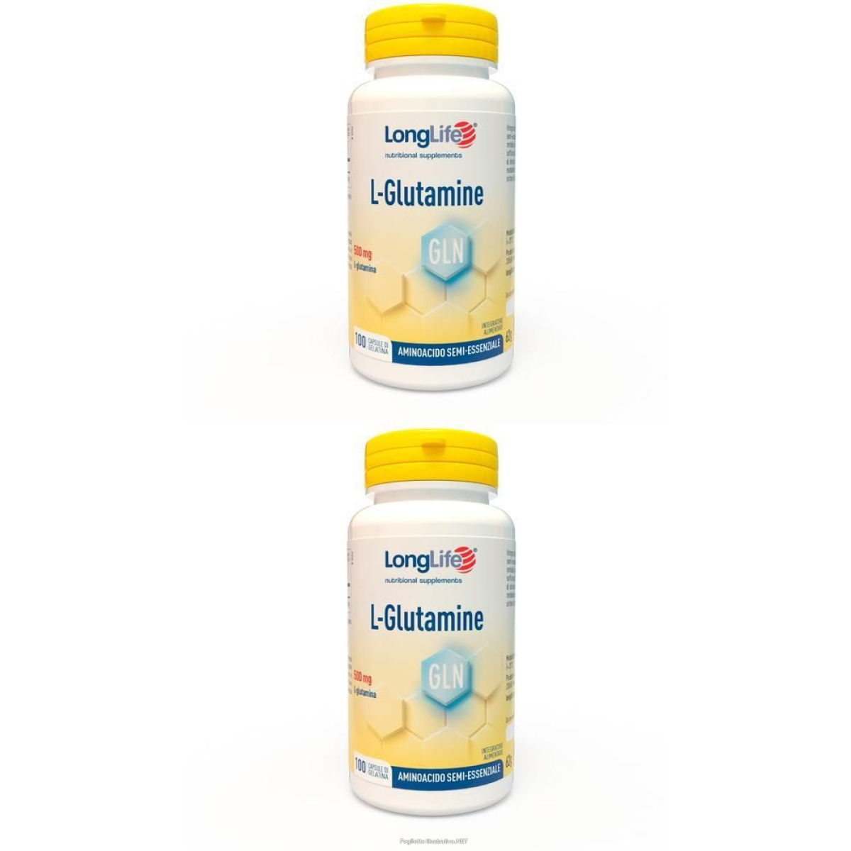 Cerca Offerte di longlife l-glutamine 500mg capsule 2x100 pz e acquista online