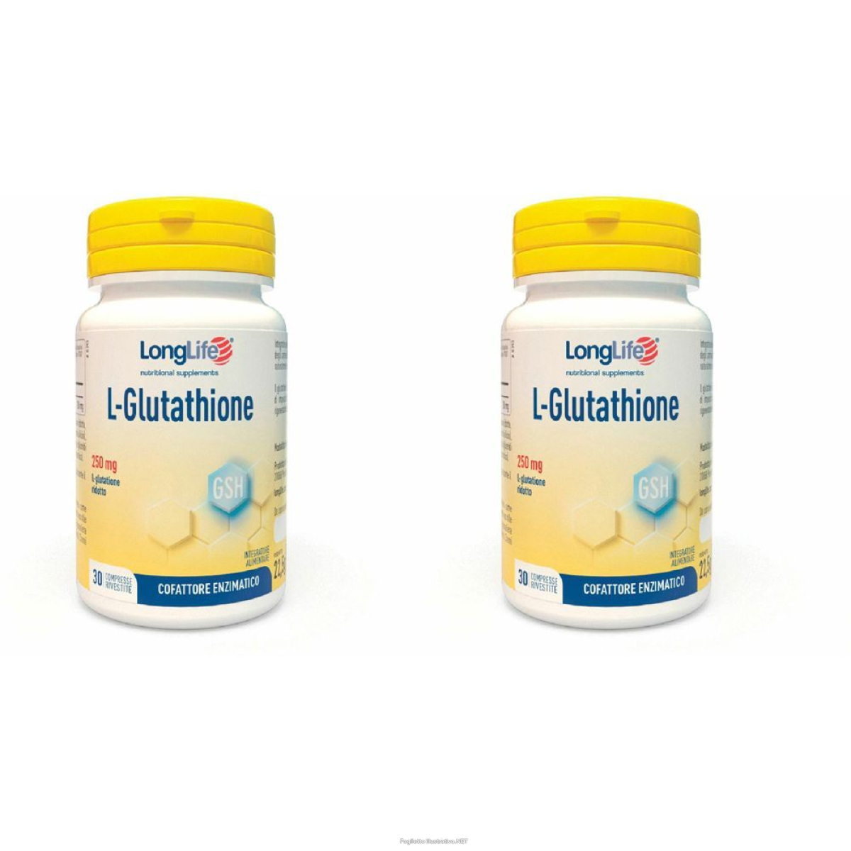 Cerca Offerte di longlife® l-glutathione 250 mg set da 2 2x30 pz compresse e acquista online