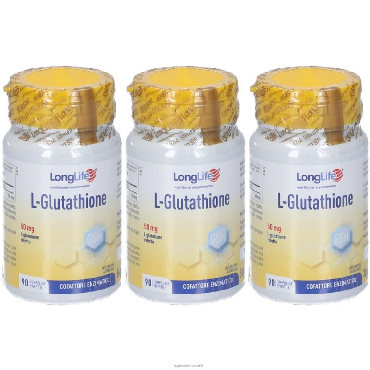 Cerca Offerte di longlife l-glutathione compresse 3x90 pz e acquista online