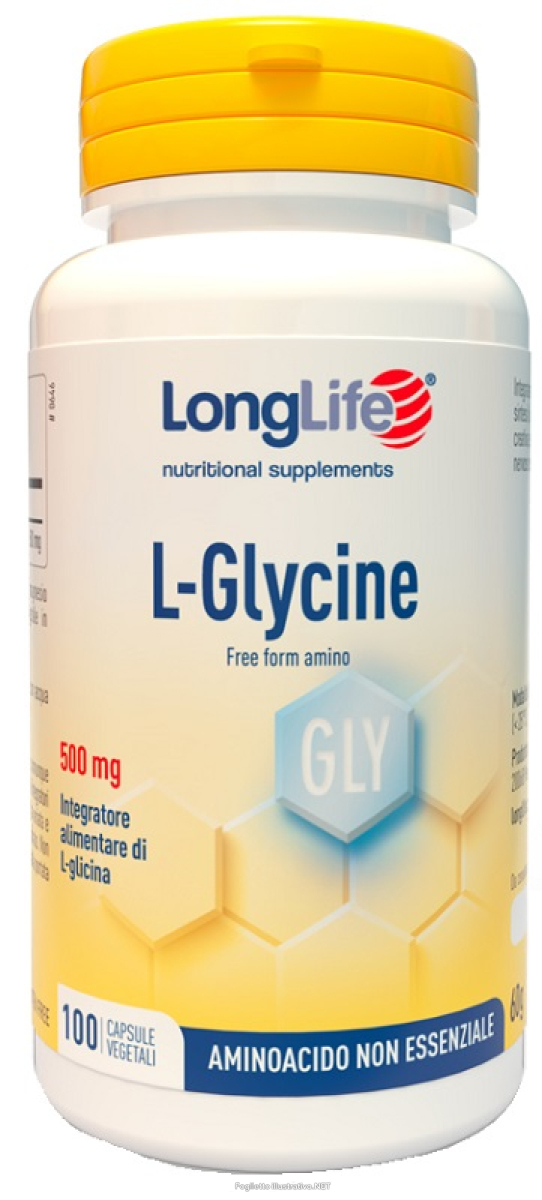 Cerca Offerte di longlife l-glycine integratore per il sistema nervoso e la regolazione del sonno 100 capsule e acquista online