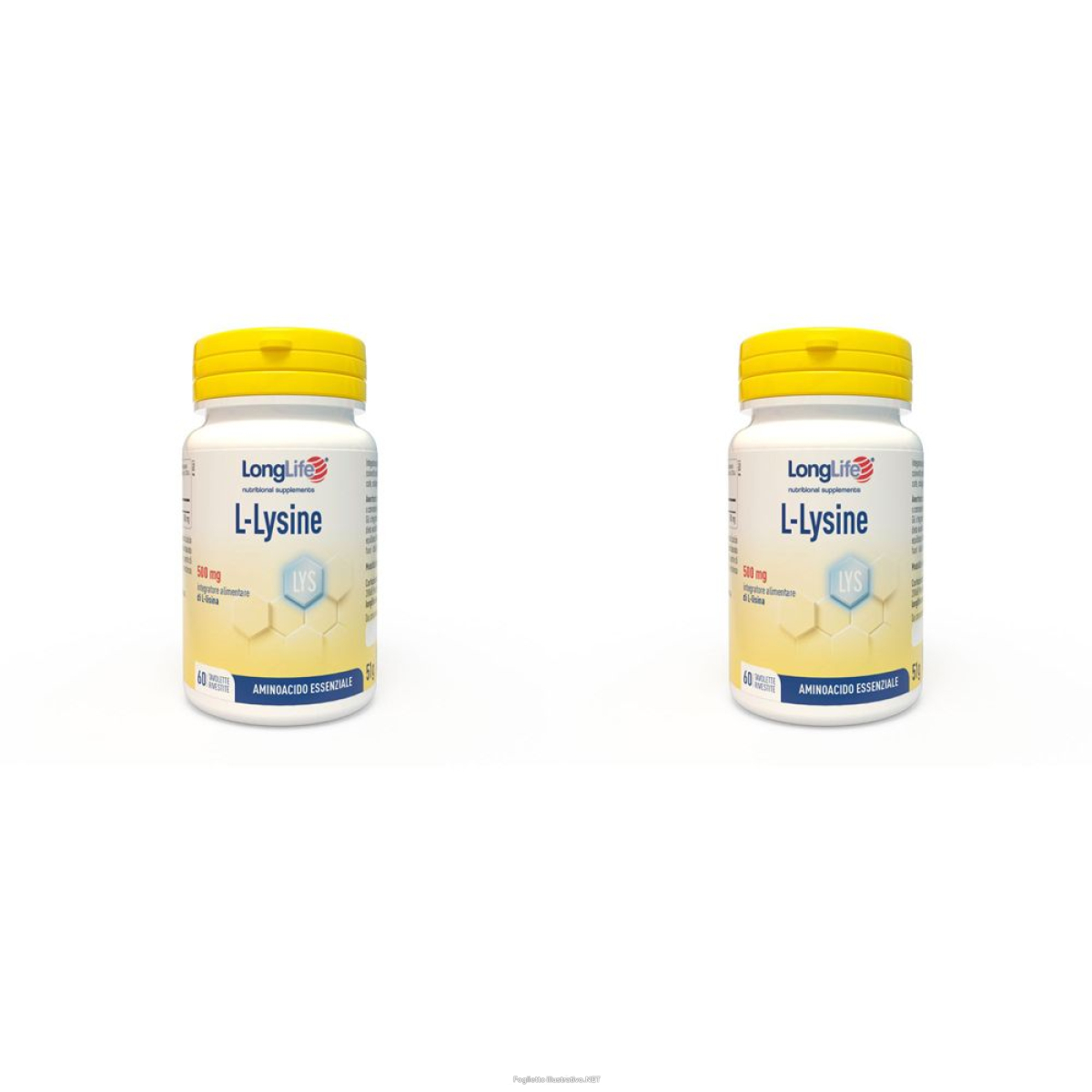 Cerca Offerte di longlife l-lysine 500mg 60 tavolette set da 2 2x60 pz compresse mastic e acquista online