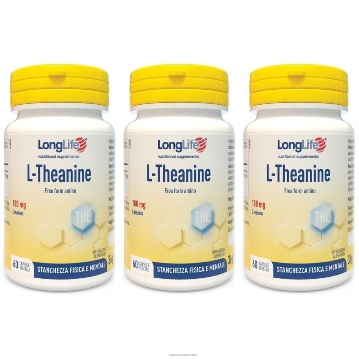 Cerca Offerte di longlife l-theanine capsule 3x36 g e acquista online