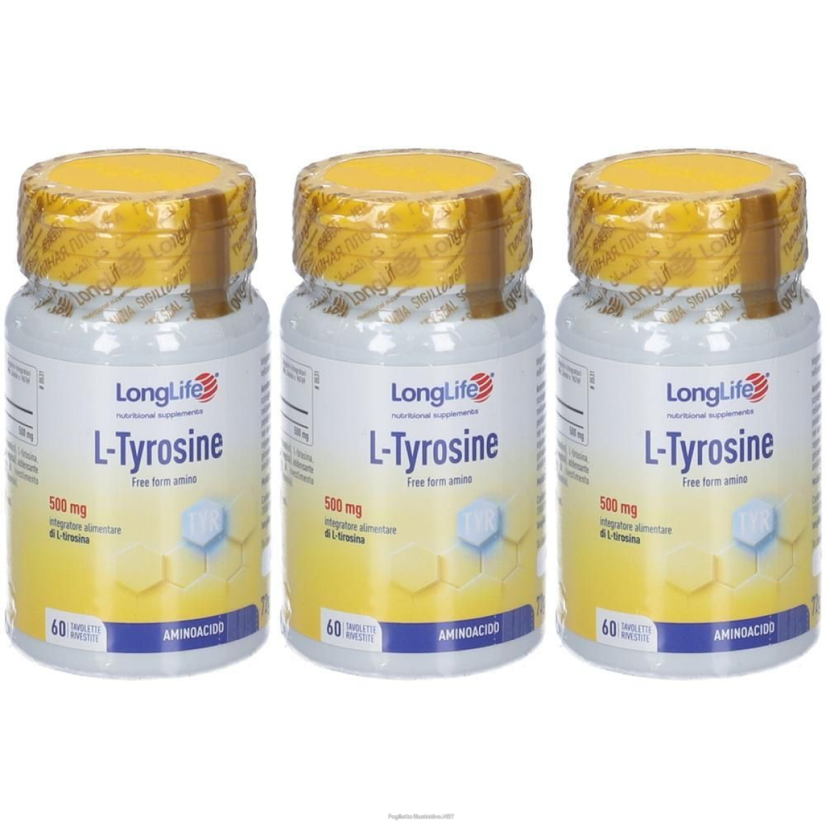 Cerca Offerte di longlife l-tyrosine 60 tavolette 3x60 pz compresse masticabili e acquista online