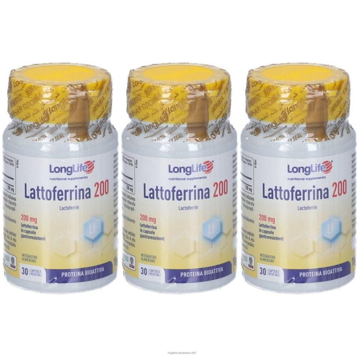 Cerca Offerte di longlife® lattoferrina 200 3x18 g capsule e acquista online