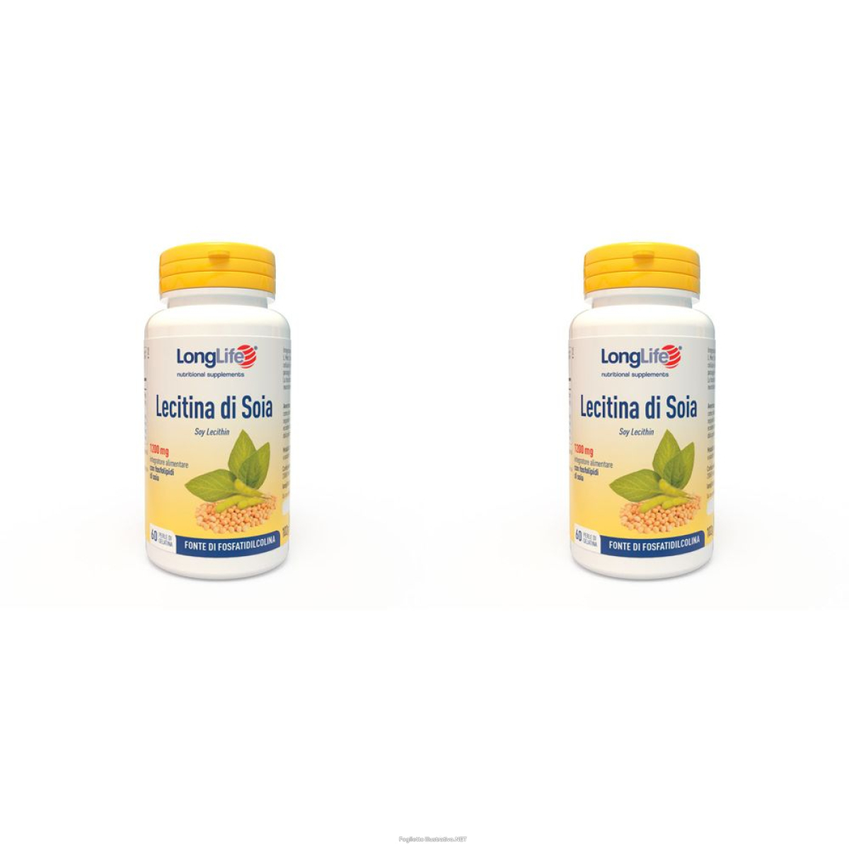 Cerca Offerte di longlife® lecitina di soia 1200 mg set da 2 2x96 g perle e acquista online