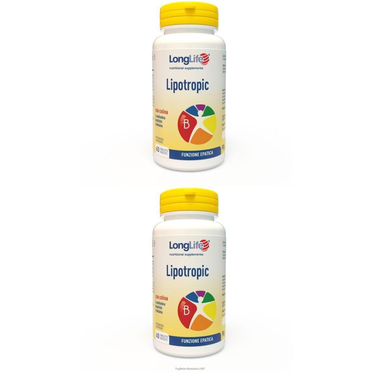 Cerca Offerte di longlife lipotropic tavolette 2x60 pz compresse e acquista online