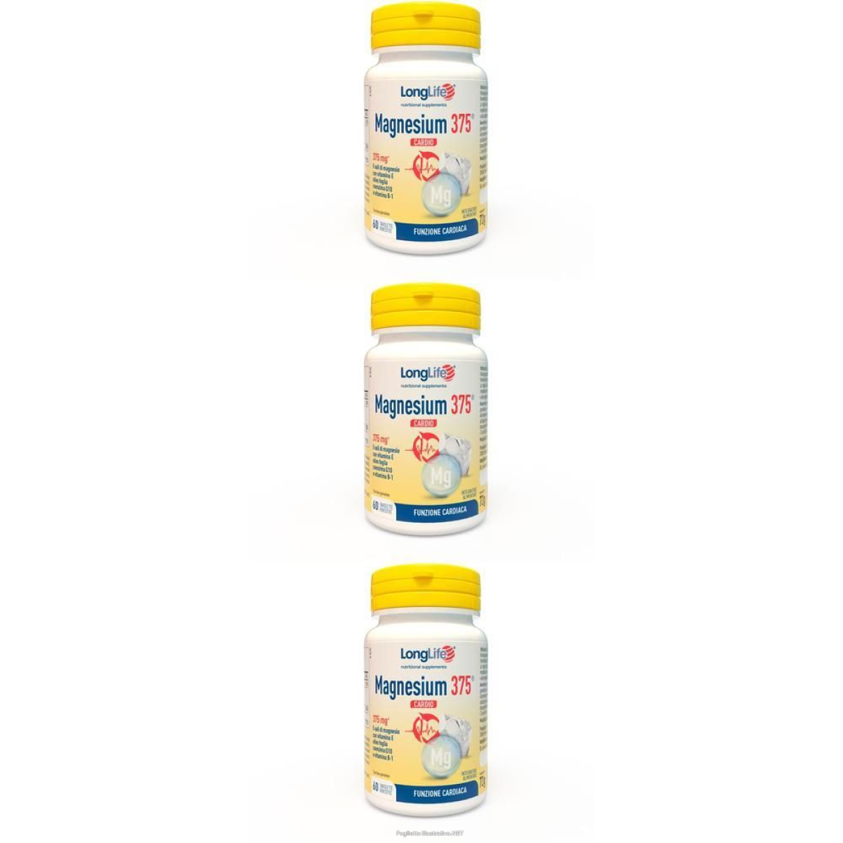Cerca Offerte di longlife® magnesium 375® cardio 3x72 g compresse masticabili e acquista online