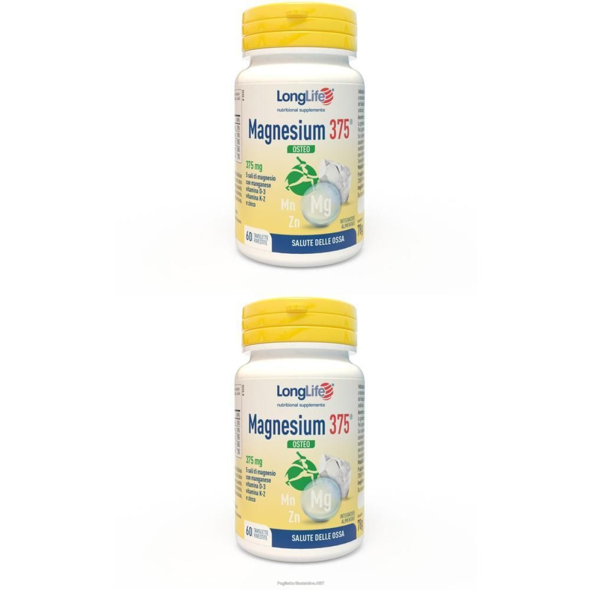 Cerca Offerte di longlife® magnesium 375® osteo 2x78 g compresse masticabili e acquista online