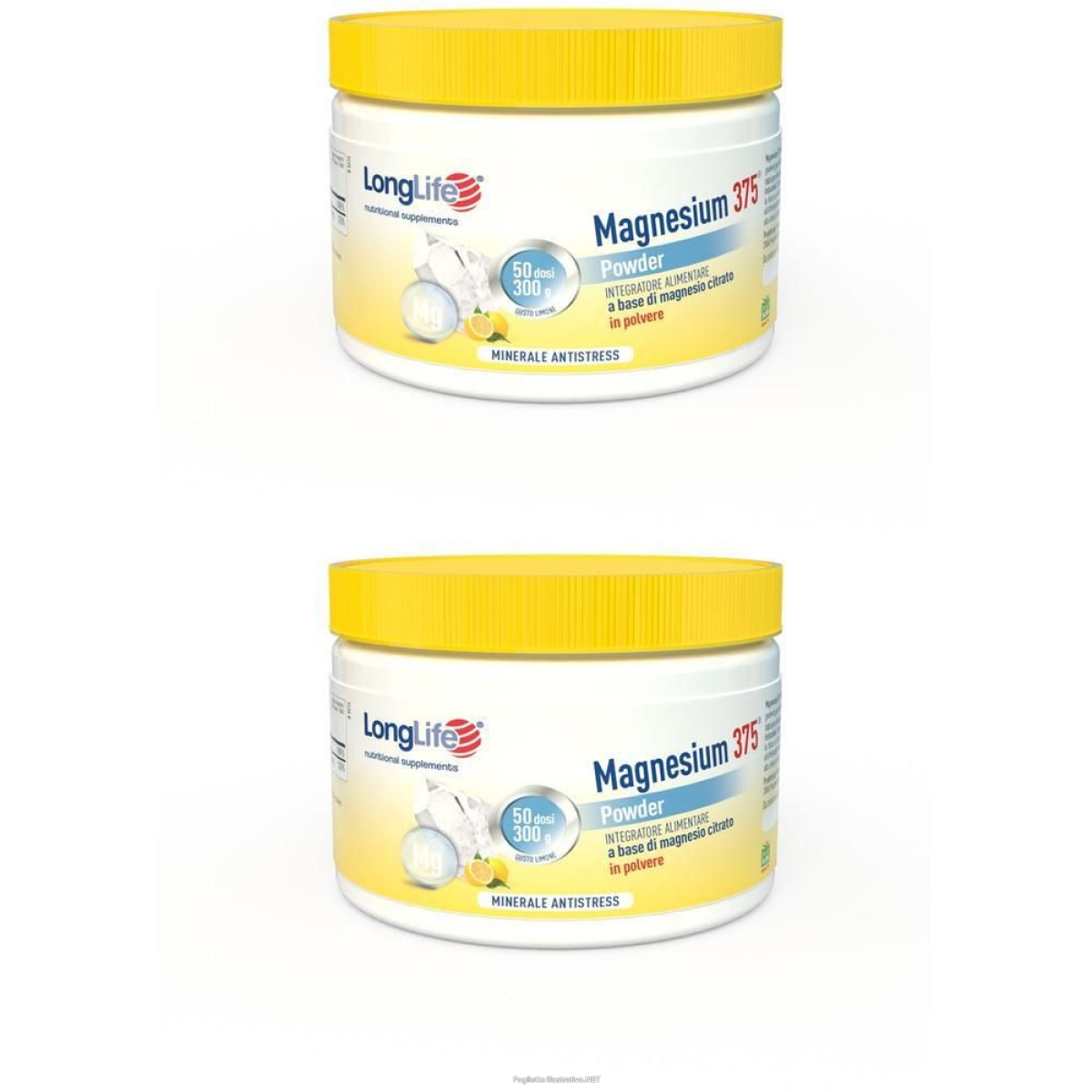 Cerca Offerte di Longlife Magnesium 375 Powder 300 g 2x300 g Polvere per Soluzione Oral e acquista online