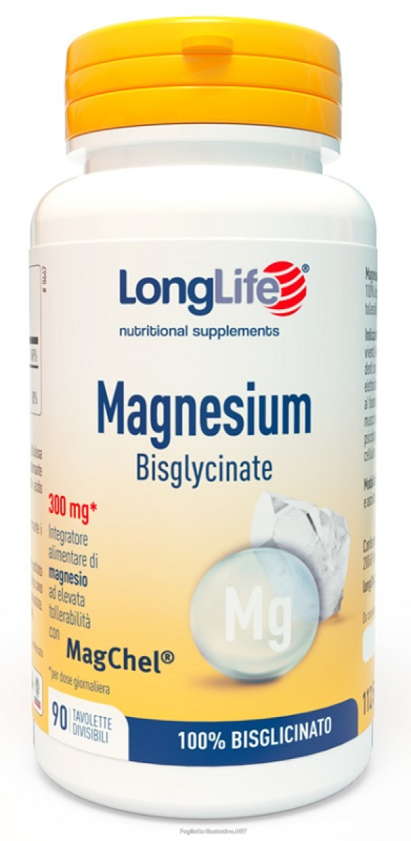 Cerca Offerte di longlife magnesium bisglycinate 90 tavolette divisibili senza glutine e acquista online