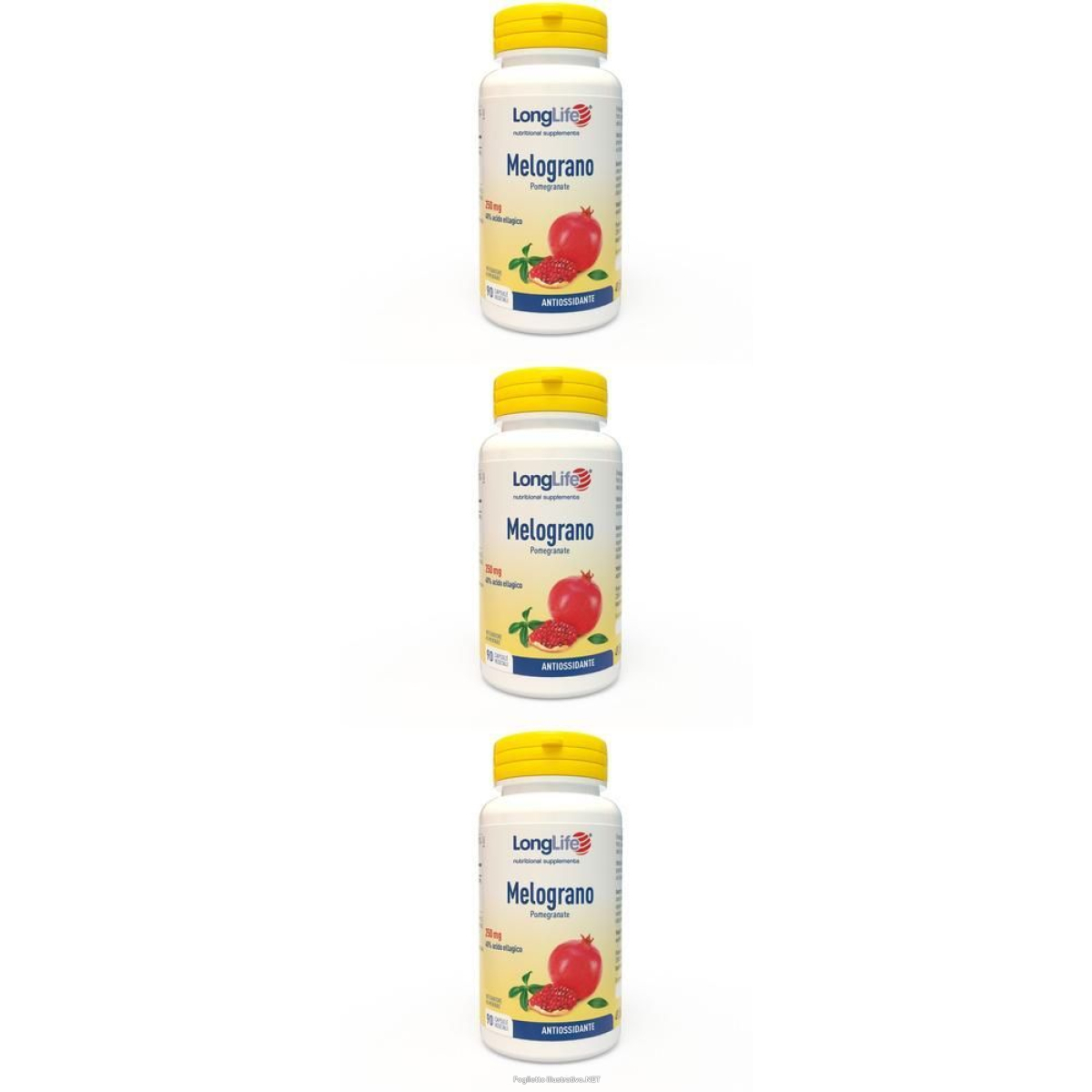 Cerca Offerte di longlife melograno 40% 90 capsule vegetali 3x90 pz e acquista online