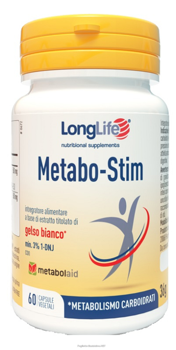 Cerca Offerte di longlife metabo-stim integratore per il metabolismo dei carboidrati 60 capsule e acquista online