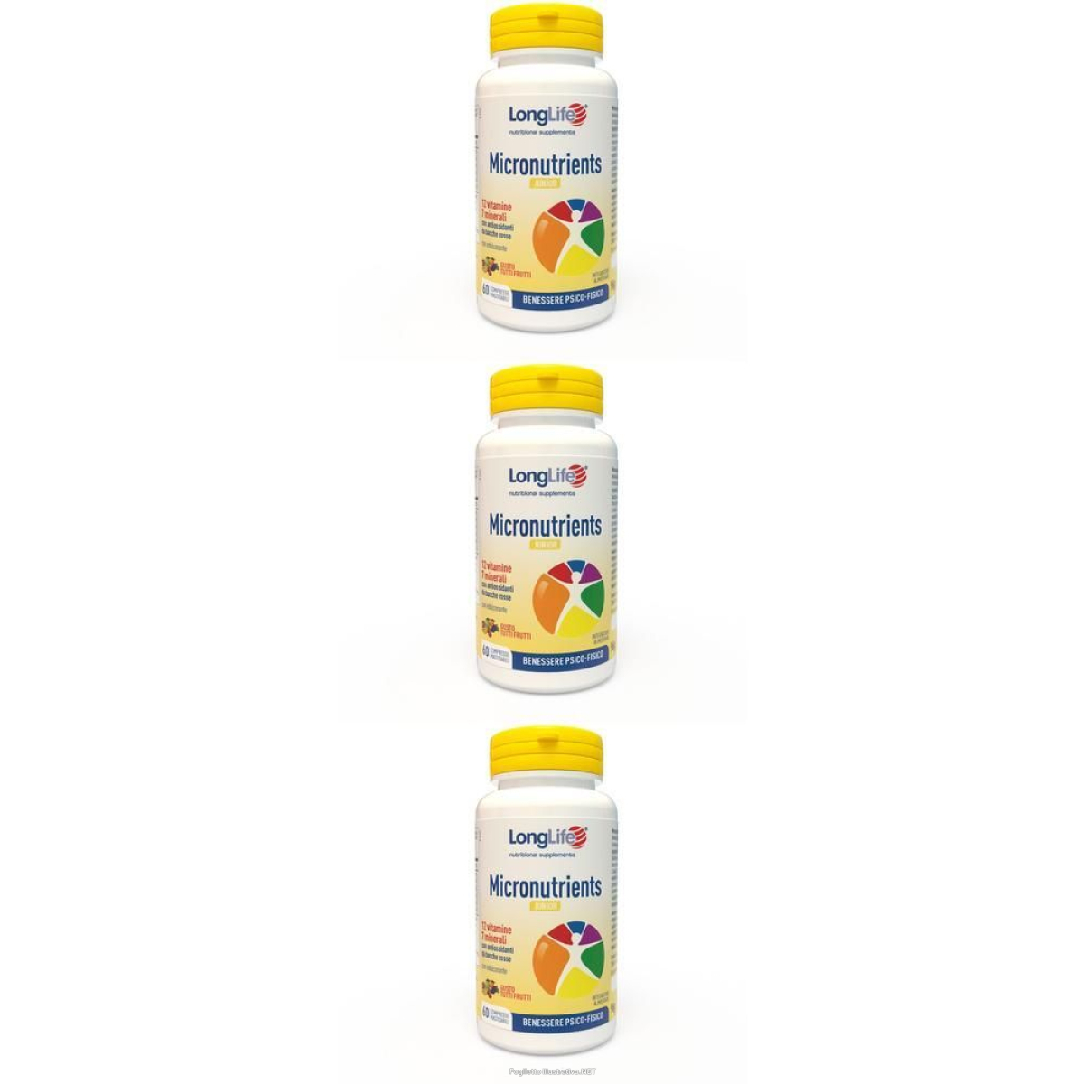Cerca Offerte di longlife micronutrients junior 60 tavolette 3x60 pz compresse masticab e acquista online