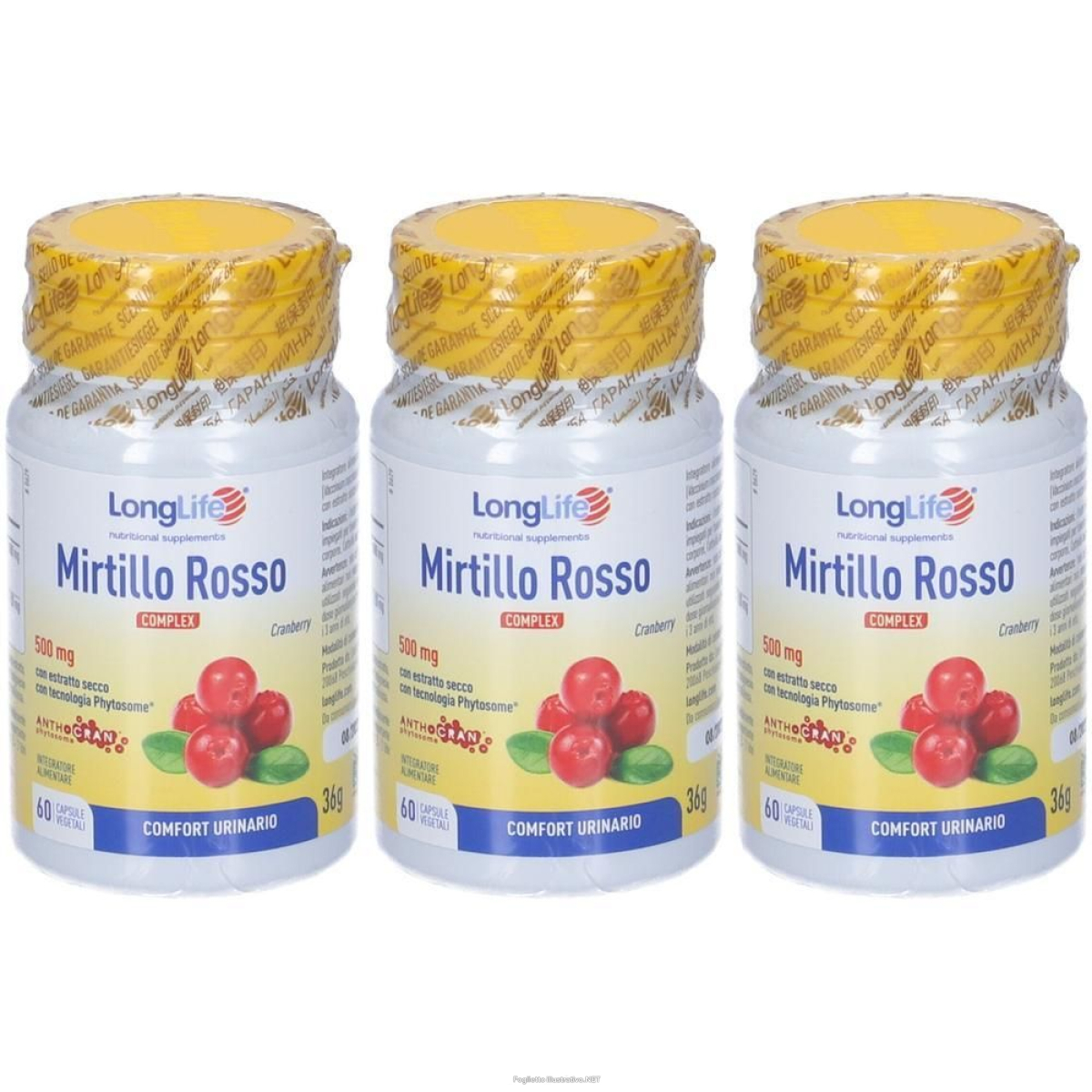 Cerca Offerte di longlife mirtillo rosso complex capsule 3x60 pz compresse e acquista online
