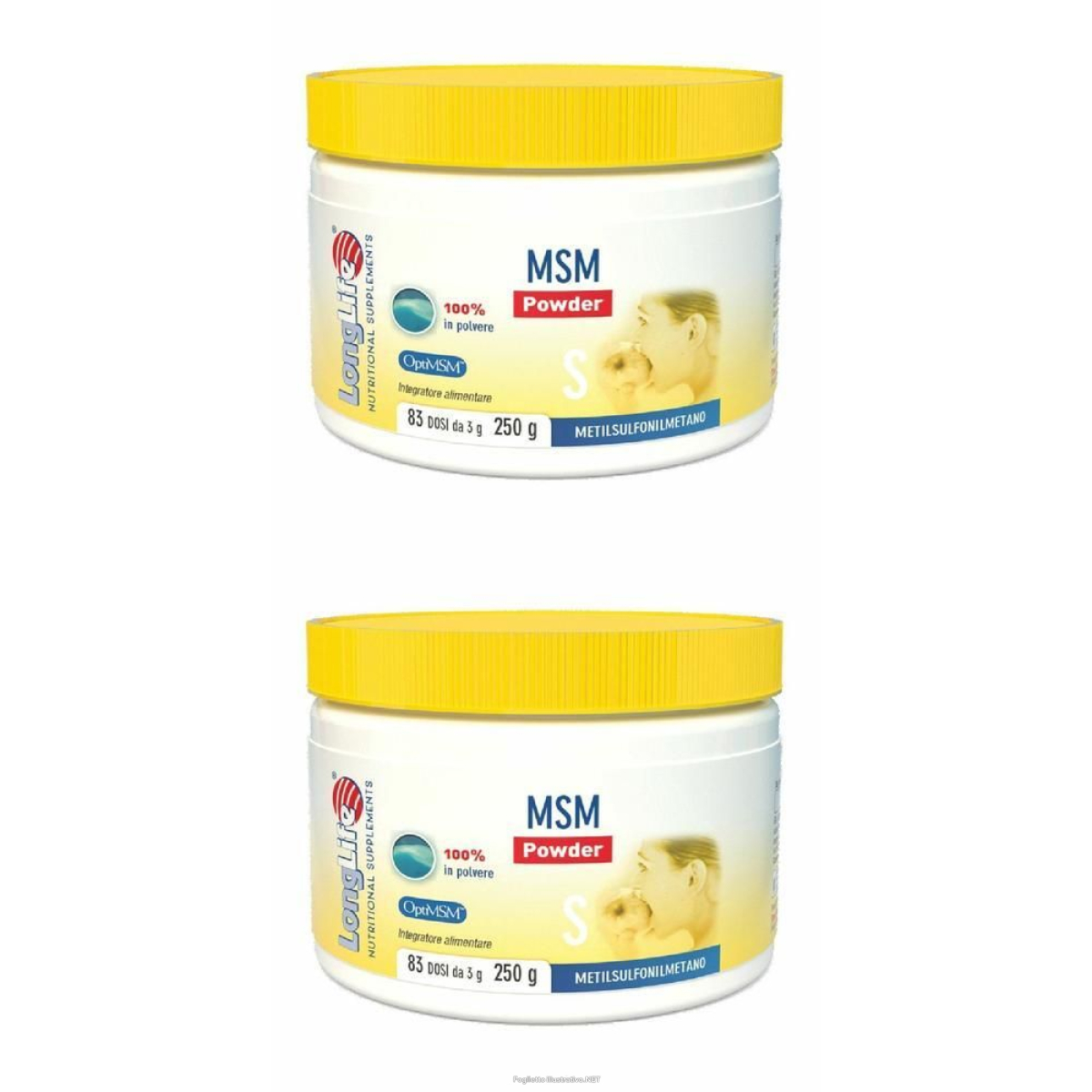 Cerca Offerte di longlife msm powder 250 g 2x250 g polvere per soluzione orale e acquista online