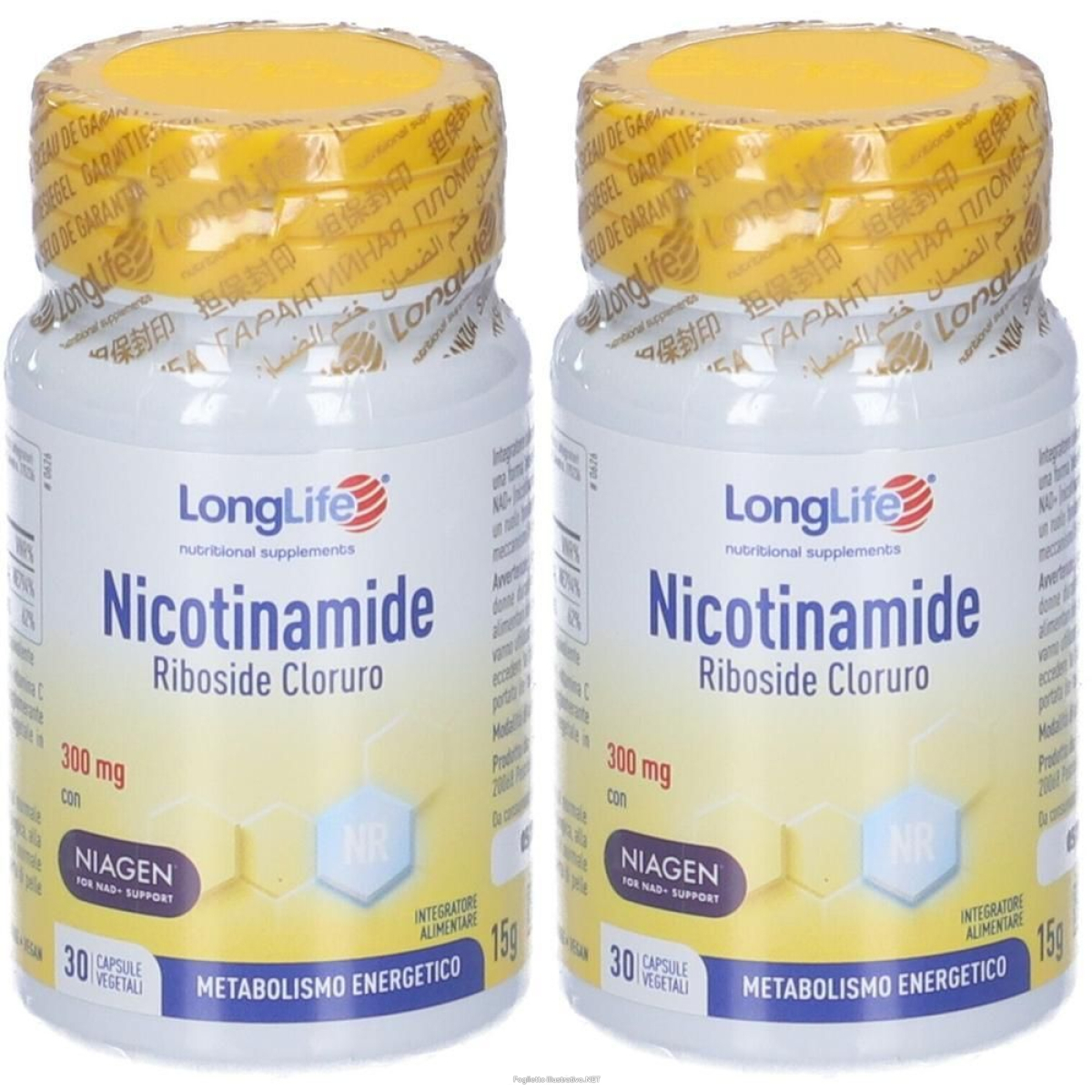Cerca Offerte di longlife nicotinamide riboside cloruro capsule 2x15 g e acquista online