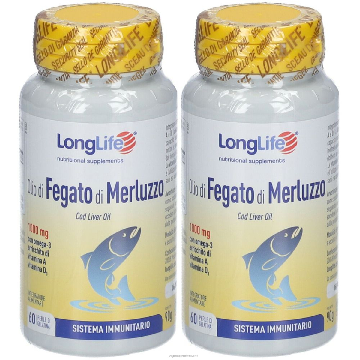 Cerca Offerte di longlife® olio di fegato merluzzo perle set da 2 2x78 g e acquista online