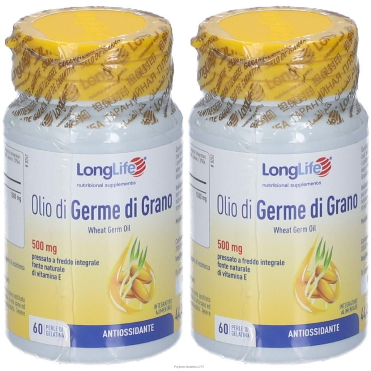 Cerca Offerte di longlife® olio di germe grano 500mg 2x44,4 g perle e acquista online