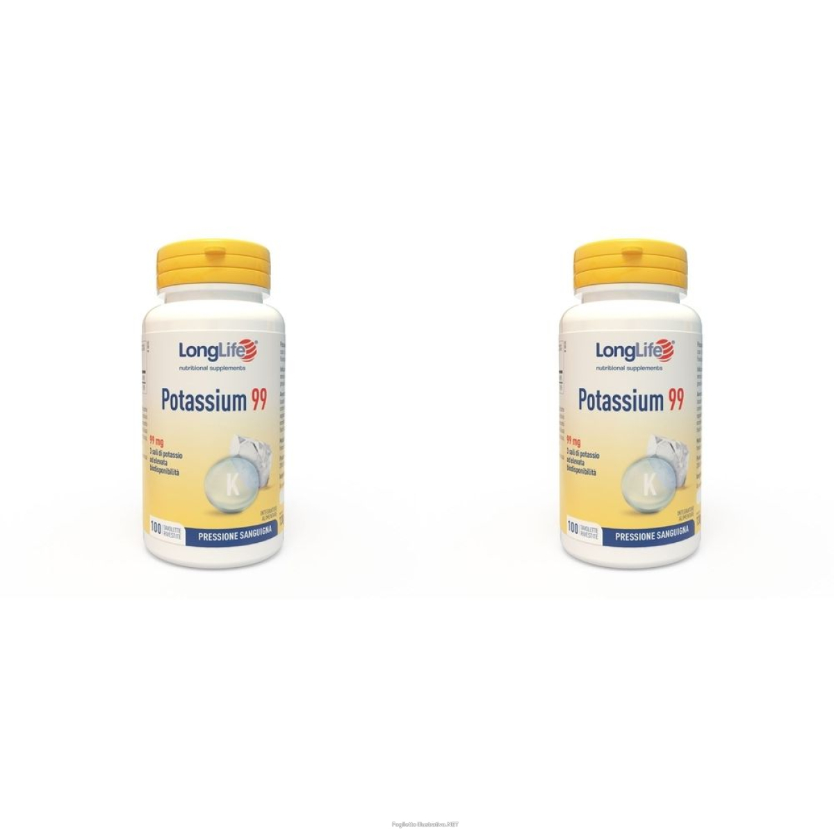 Cerca Offerte di longlife® potassium 99 set da 2 2x100 pz compresse e acquista online
