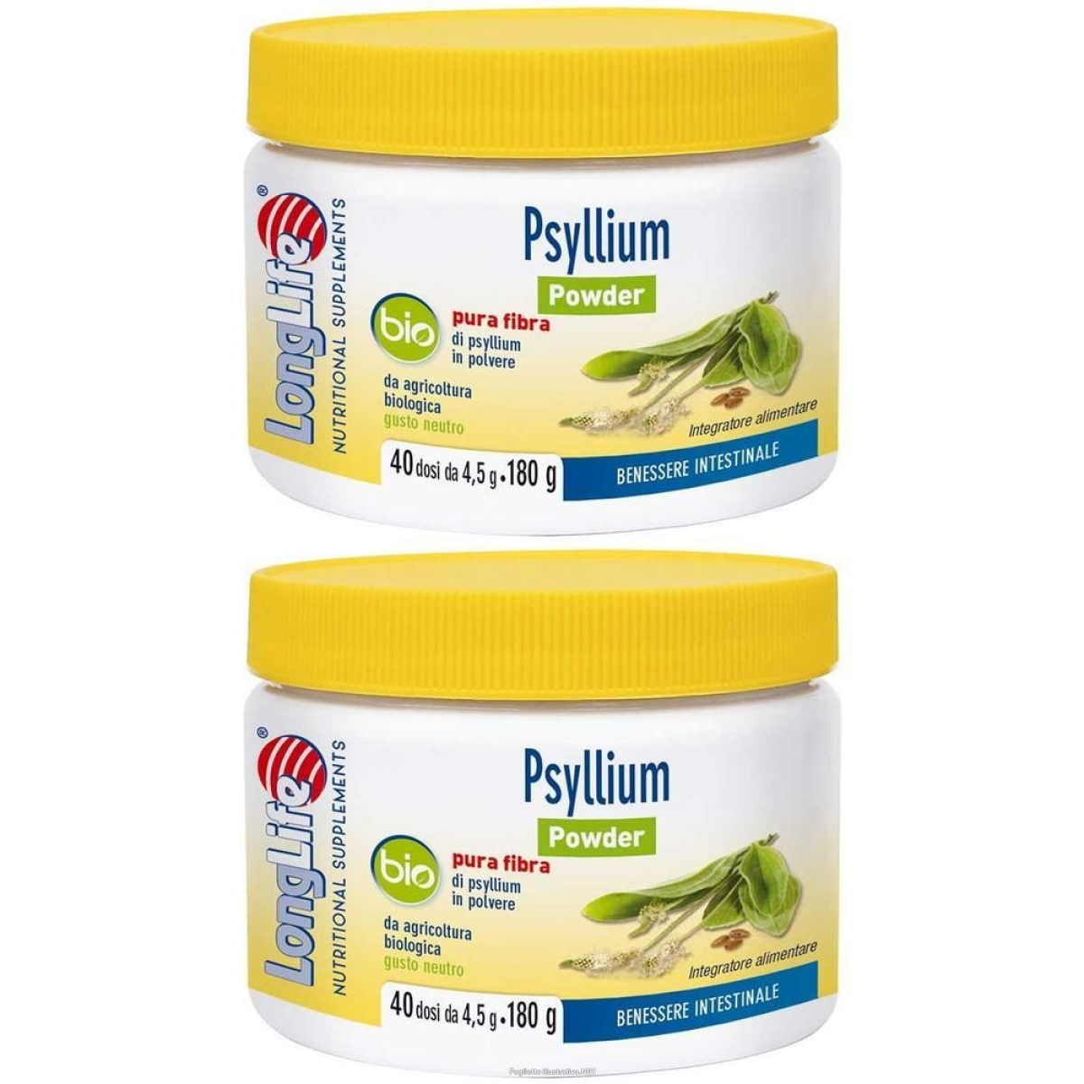 Cerca Offerte di longlife psyllium polvere 2x180 g per soluzione orale e acquista online