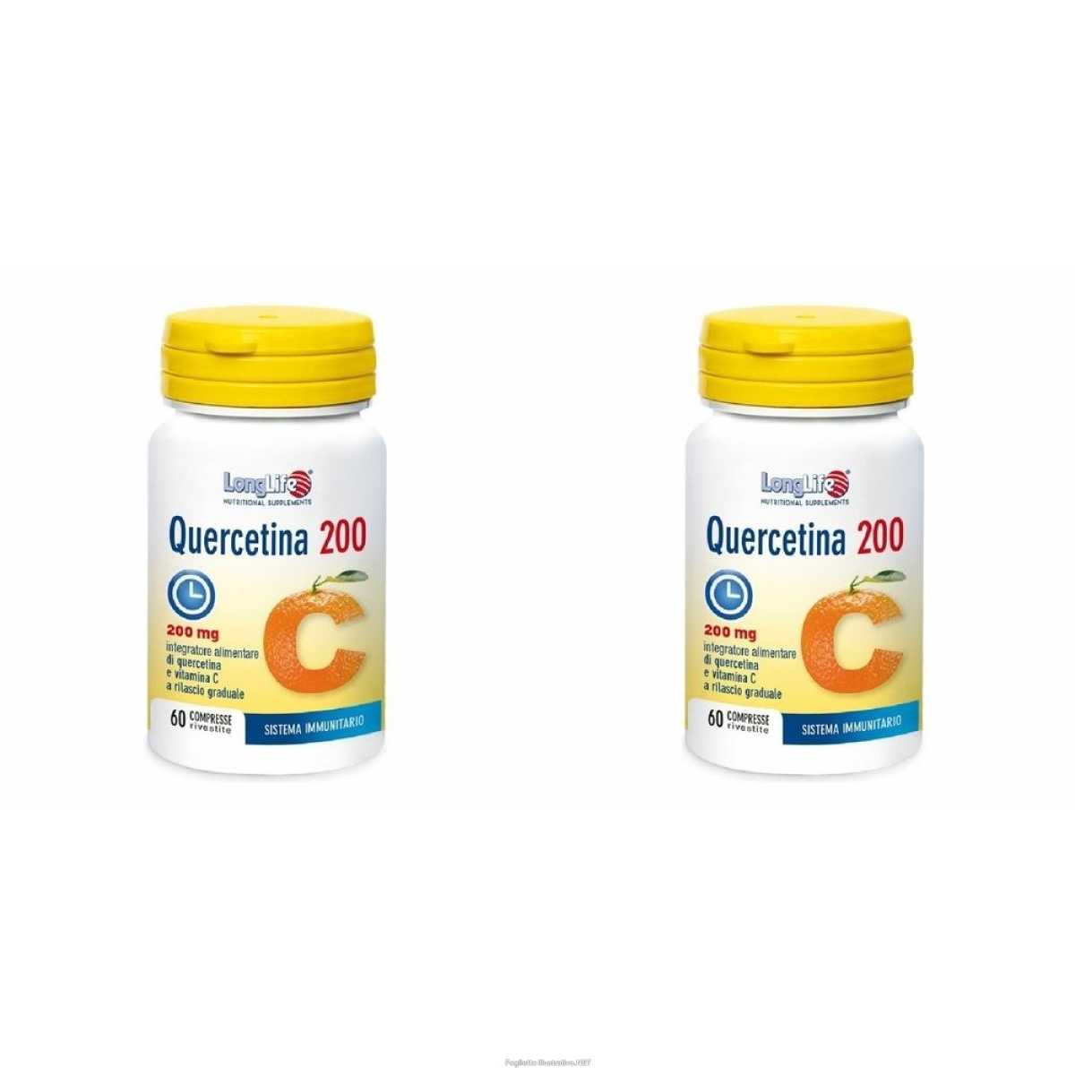 Cerca Offerte di longlife quercetina 200 set da 2 2x60 pz compresse e acquista online