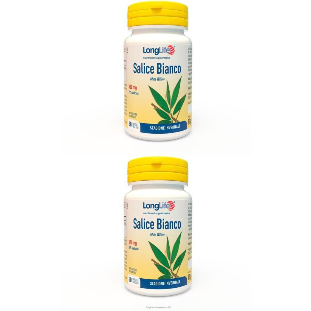 Cerca Offerte di longlife salice bianco 60 capsule 2x33 g e acquista online