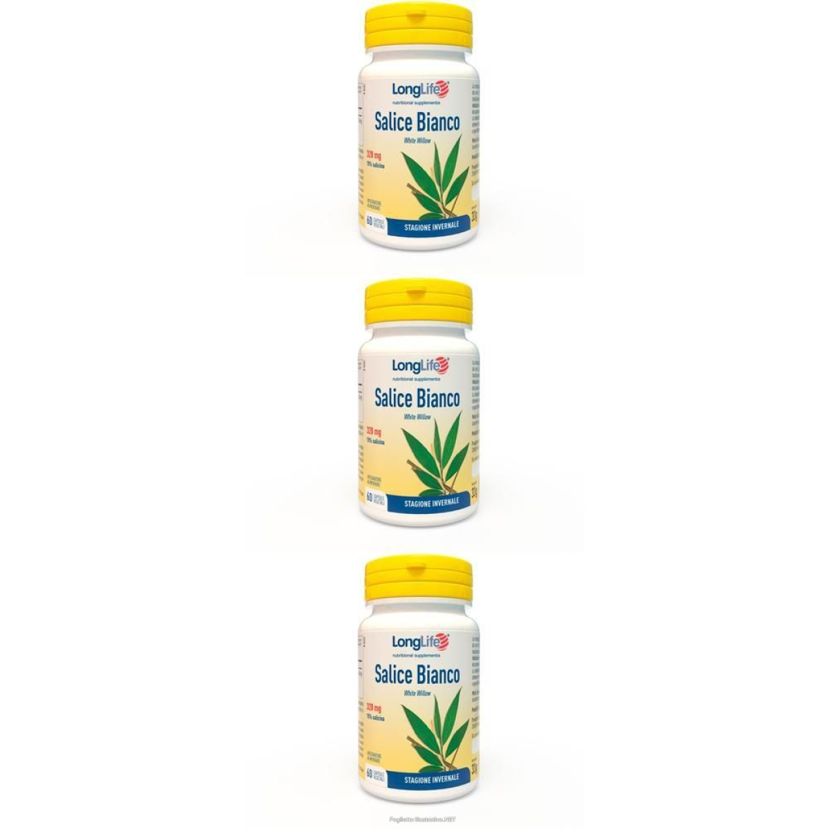 Cerca Offerte di longlife salice bianco 60 capsule 3x33 g e acquista online