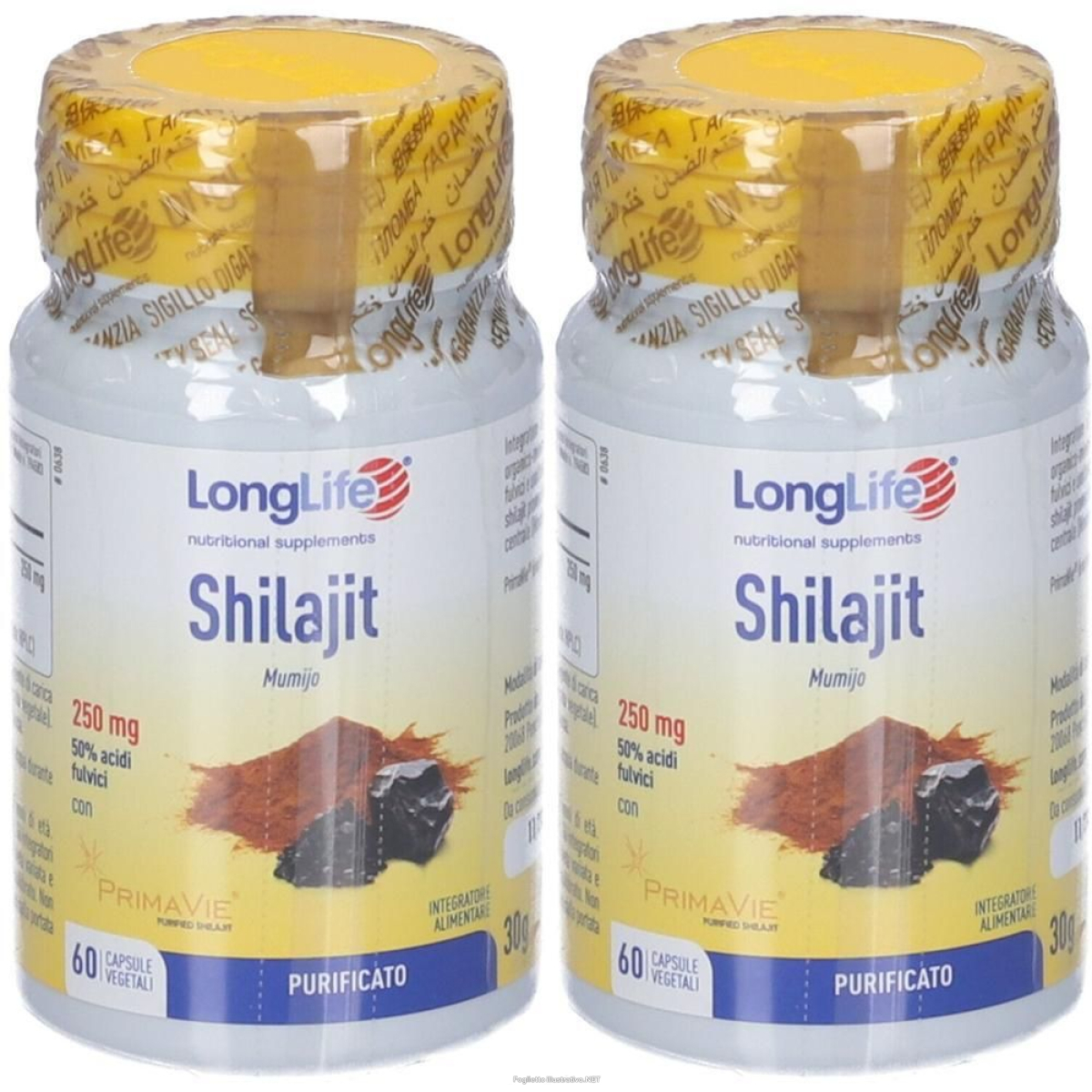 Cerca Offerte di longlife shilajit capsule 2x30 g e acquista online