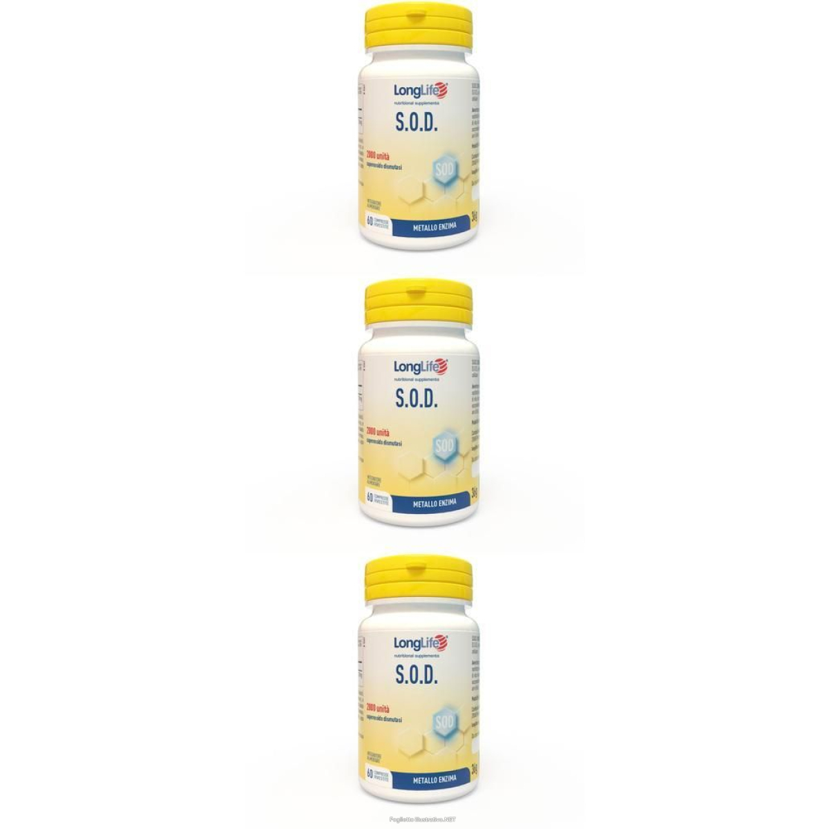 Cerca Offerte di longlife sod 2000 60 compresse 3x60 pz rivestite con film e acquista online